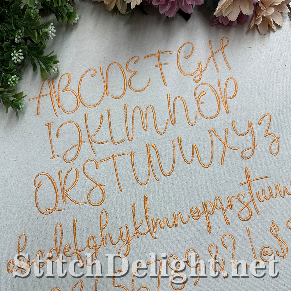 SDS4418 Spring Time Font