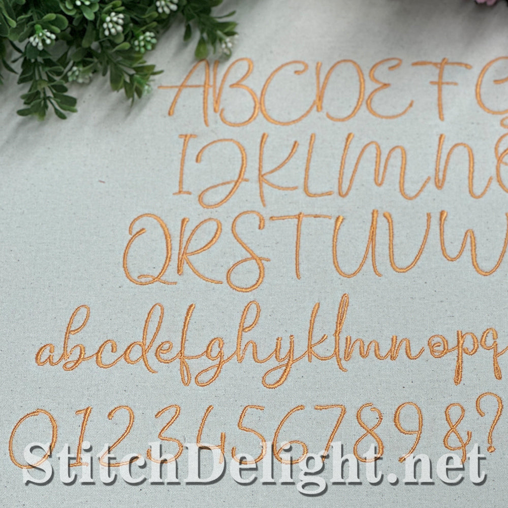 SDS4418 Spring Time Font