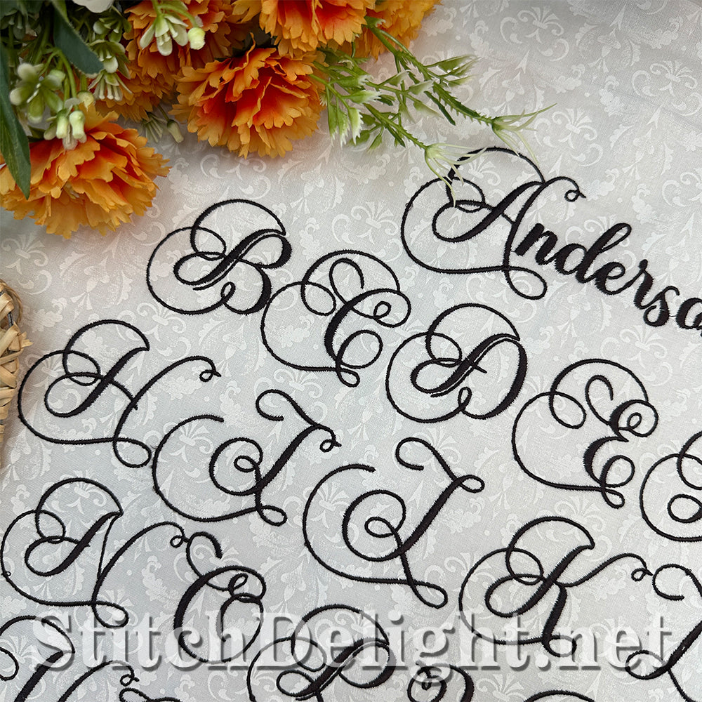 SDS4478 Scroll Elegance Font