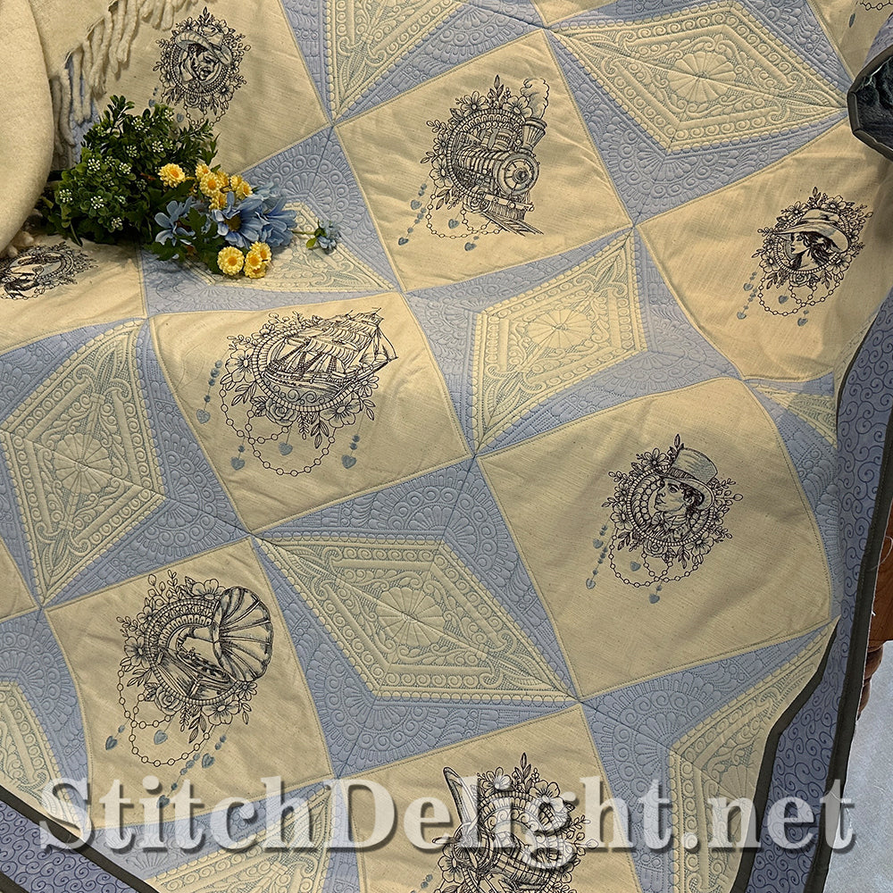 SDS4614 ITH Patchwork Quilting