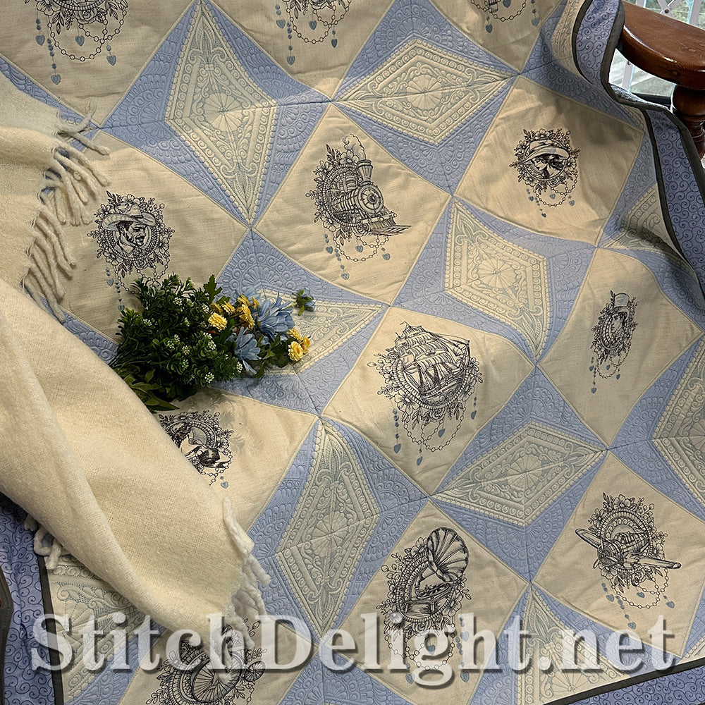 SDS4614 ITH Patchwork Quilting