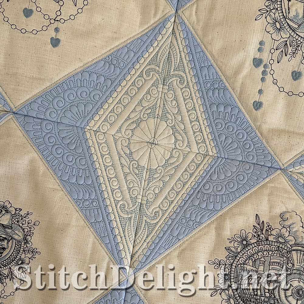 SDS4614 ITH Patchwork Quilting