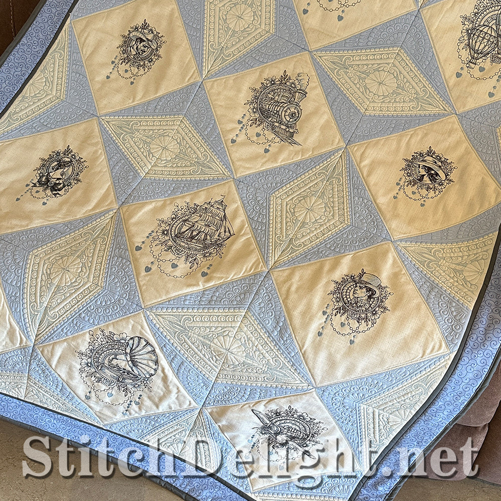 SDS4614 ITH Patchwork Quilting