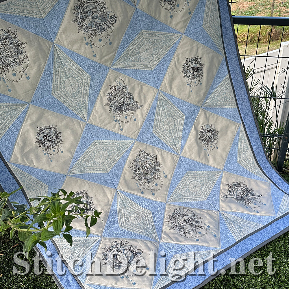 SDS4614 ITH Patchwork Quilting