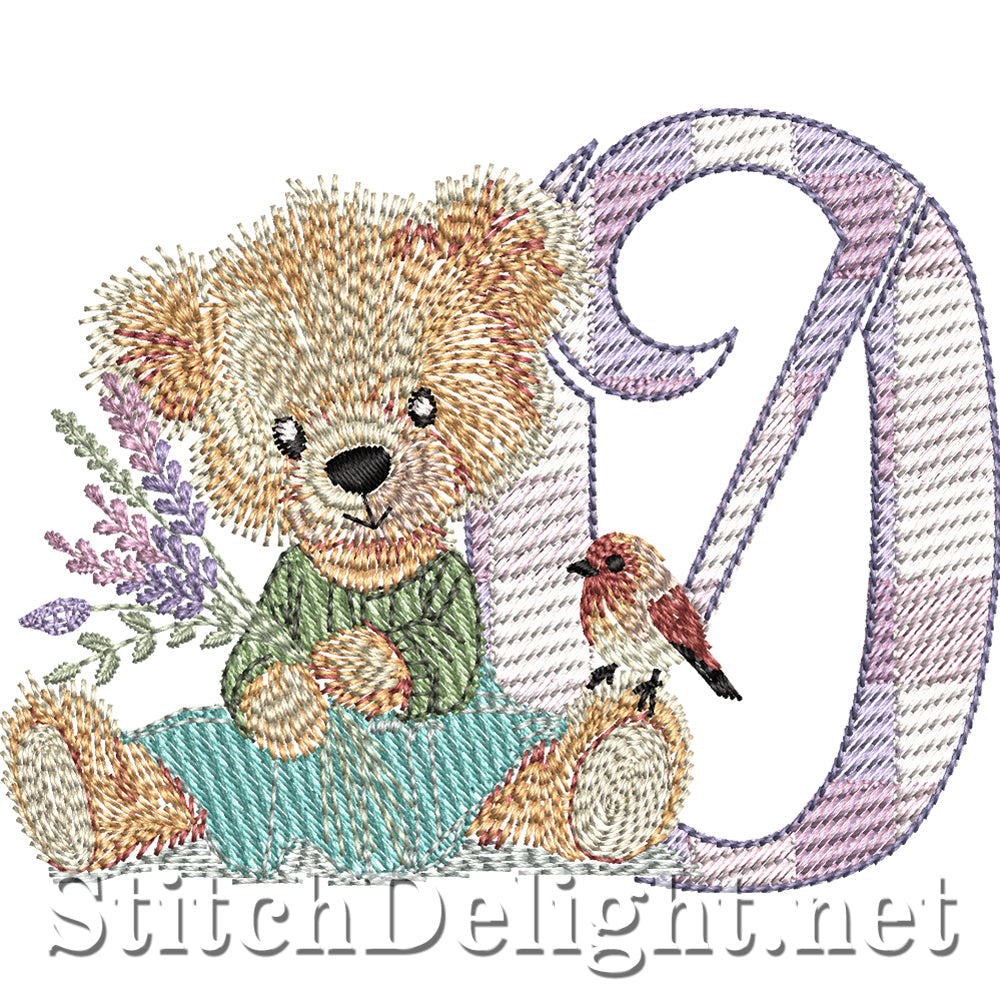 SDS4624 Posie Teddy Font O