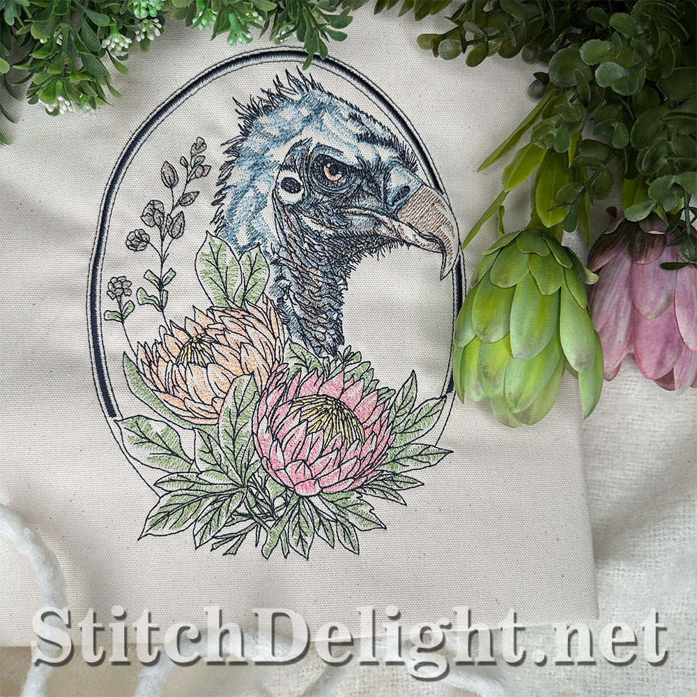 SDS4640 Floral Kingdom Vulture