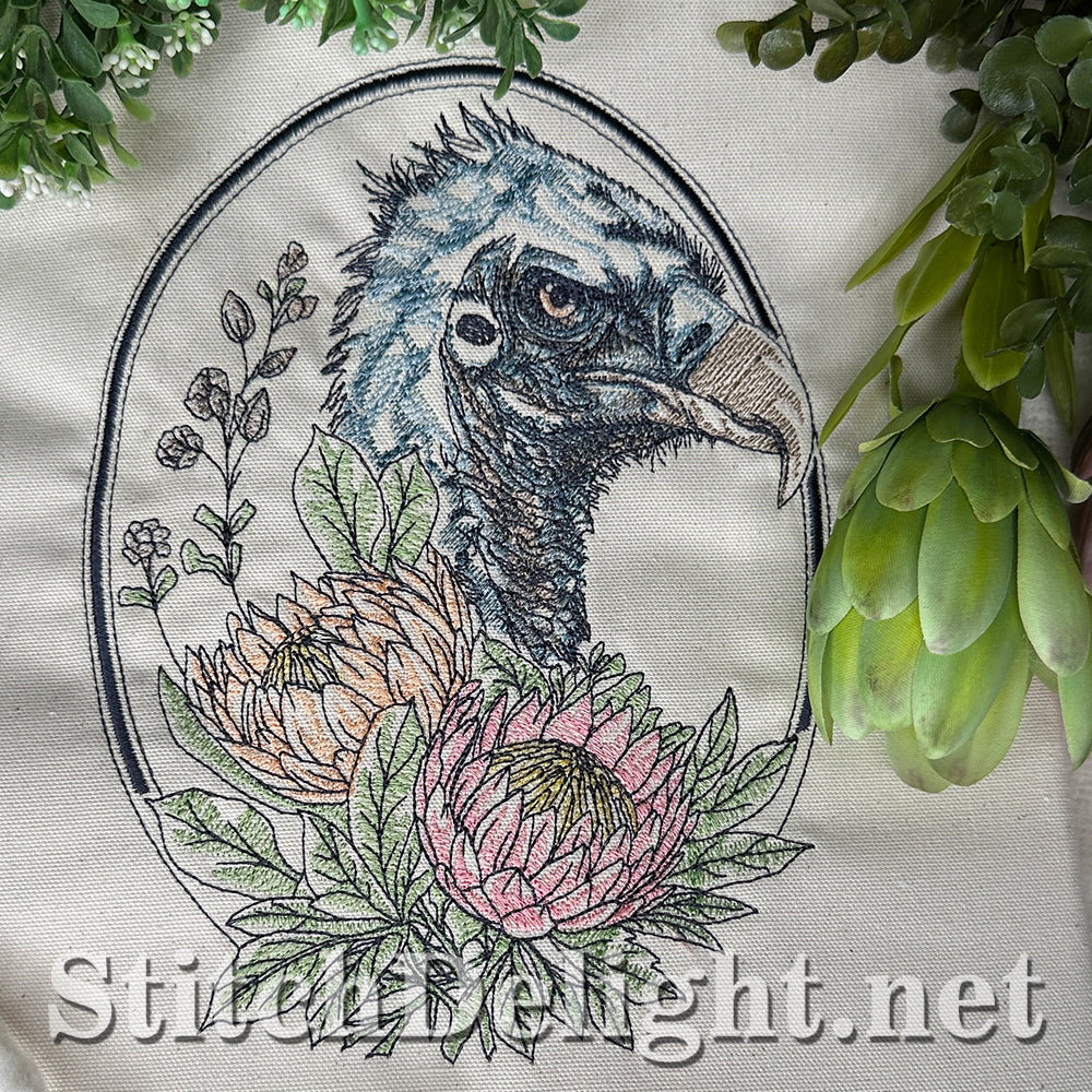 SDS4640 Floral Kingdom Vulture