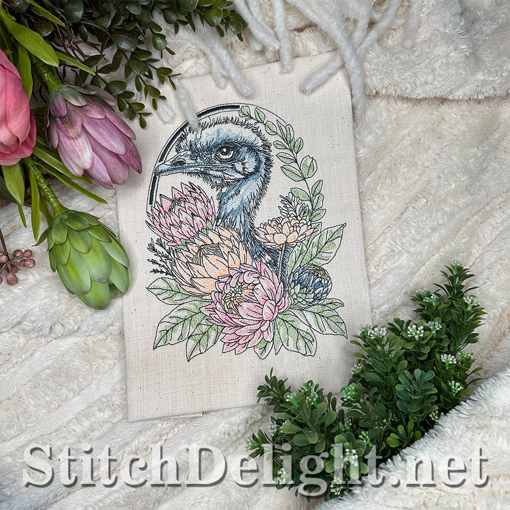 SDS4643 Floral Kingdom Ostrich