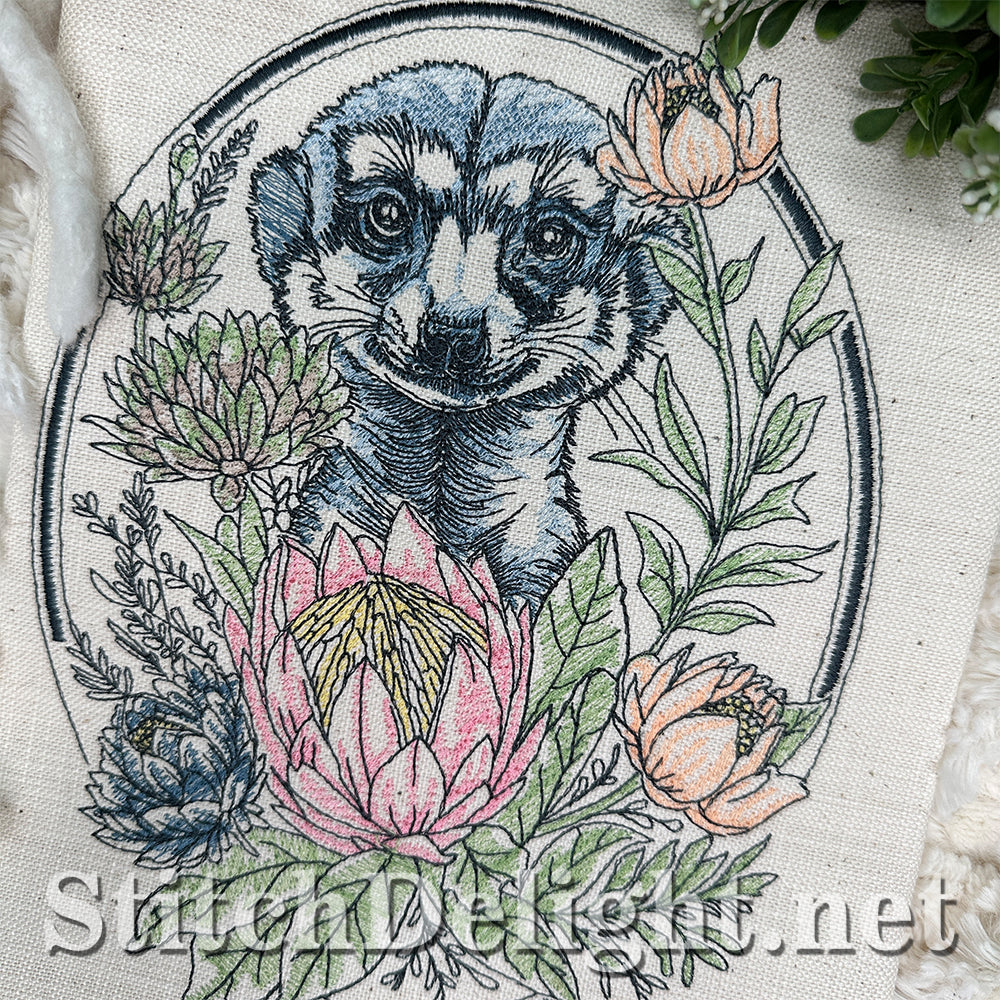 SDS4645 Floral Kingdom Meerkat