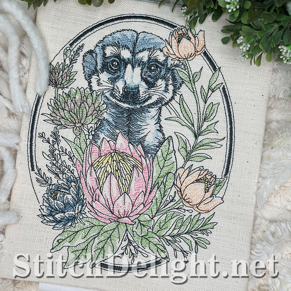 SDS4645 Floral Kingdom Meerkat