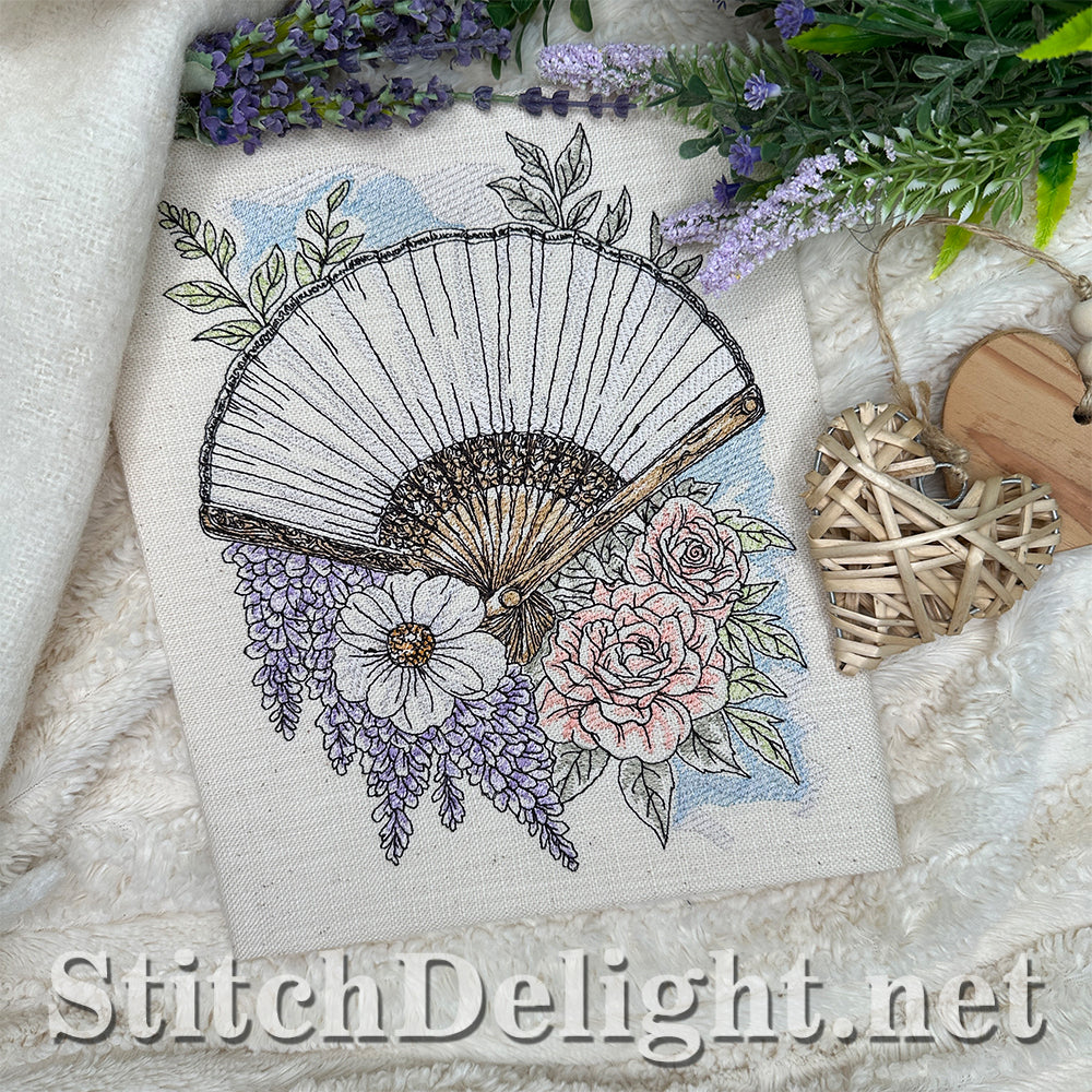 SDS4664 Tokens of Time The Silk Fan