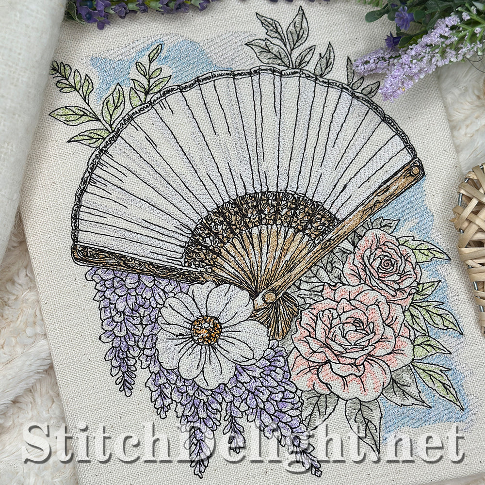 SDS4664 Tokens of Time The Silk Fan