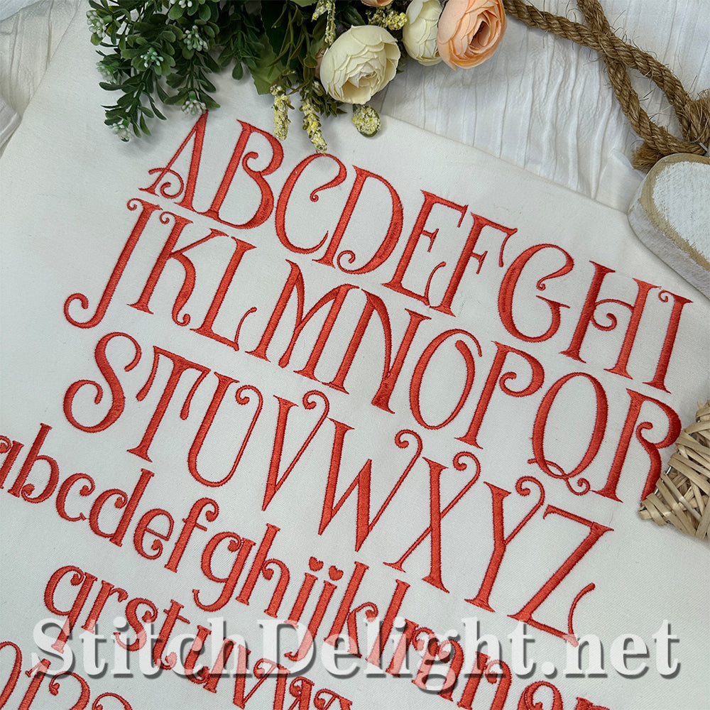 SDS4679 Scruffy Love Letter Font