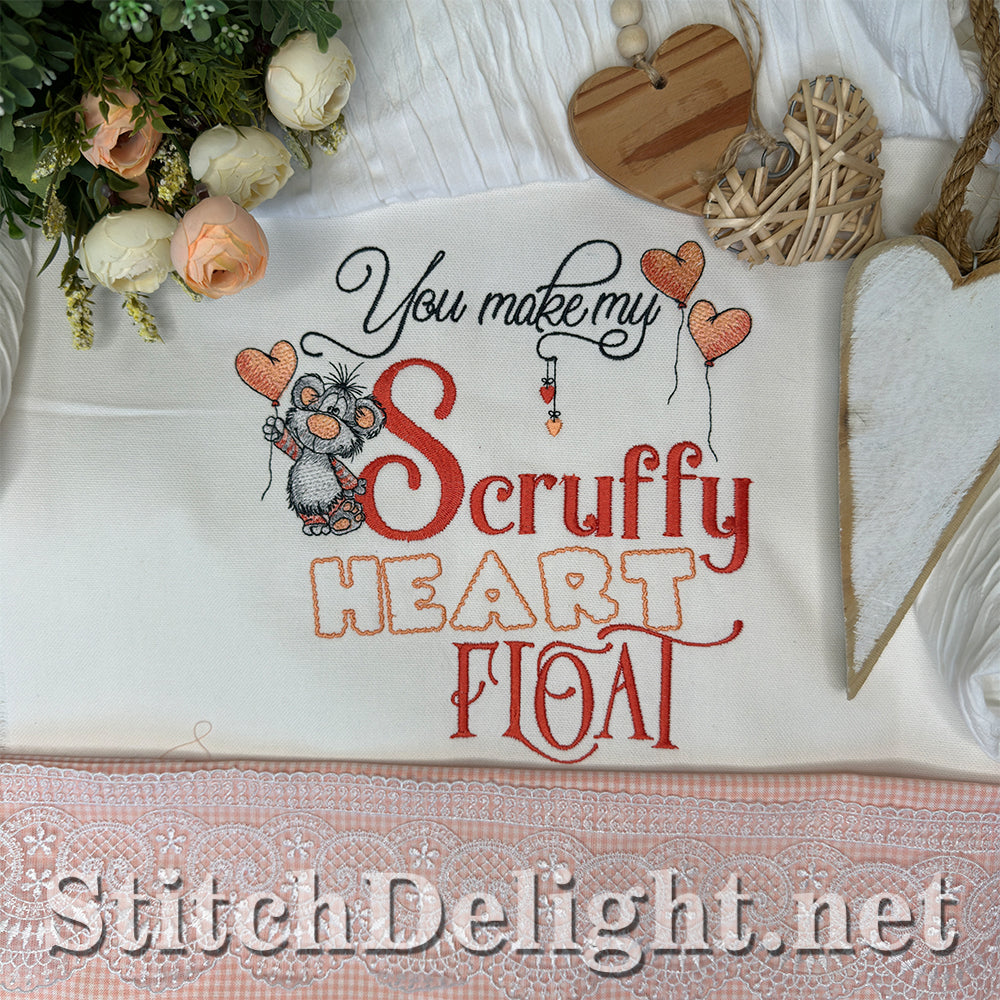 SDS4681 Scruffy Love Quote