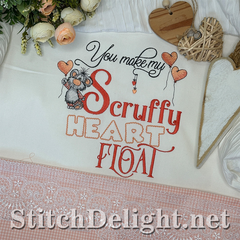 SDS4681 Scruffy Love Quote