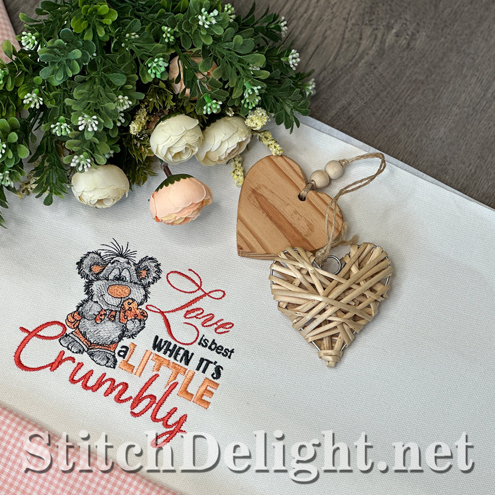 SDS4684 Scruffy Cookie Bear