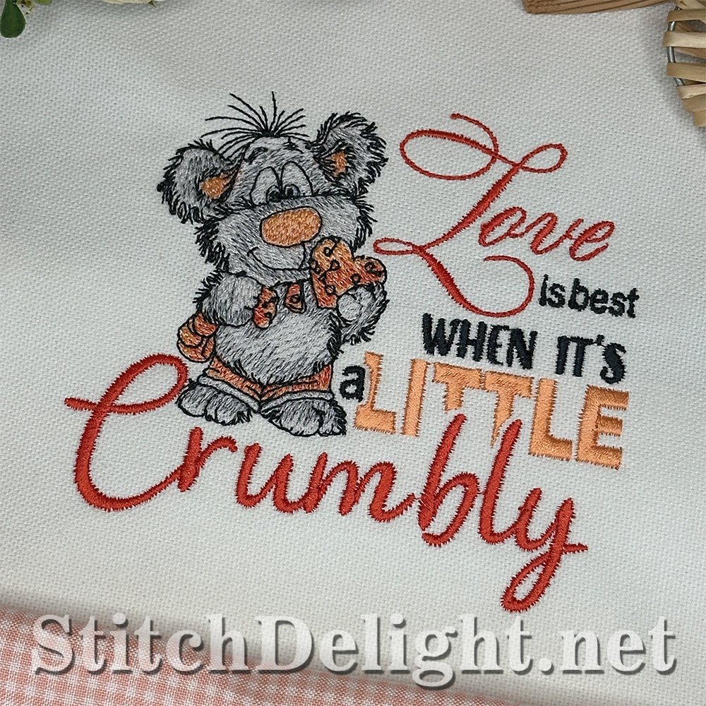 SDS4684 Scruffy Cookie Bear