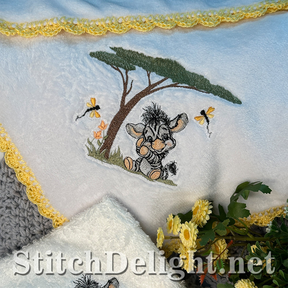 SDS4694 Little Woodland Dreams Ziggy Zebra