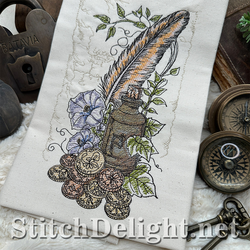 SDS4716 Timeless Treasure The Ink