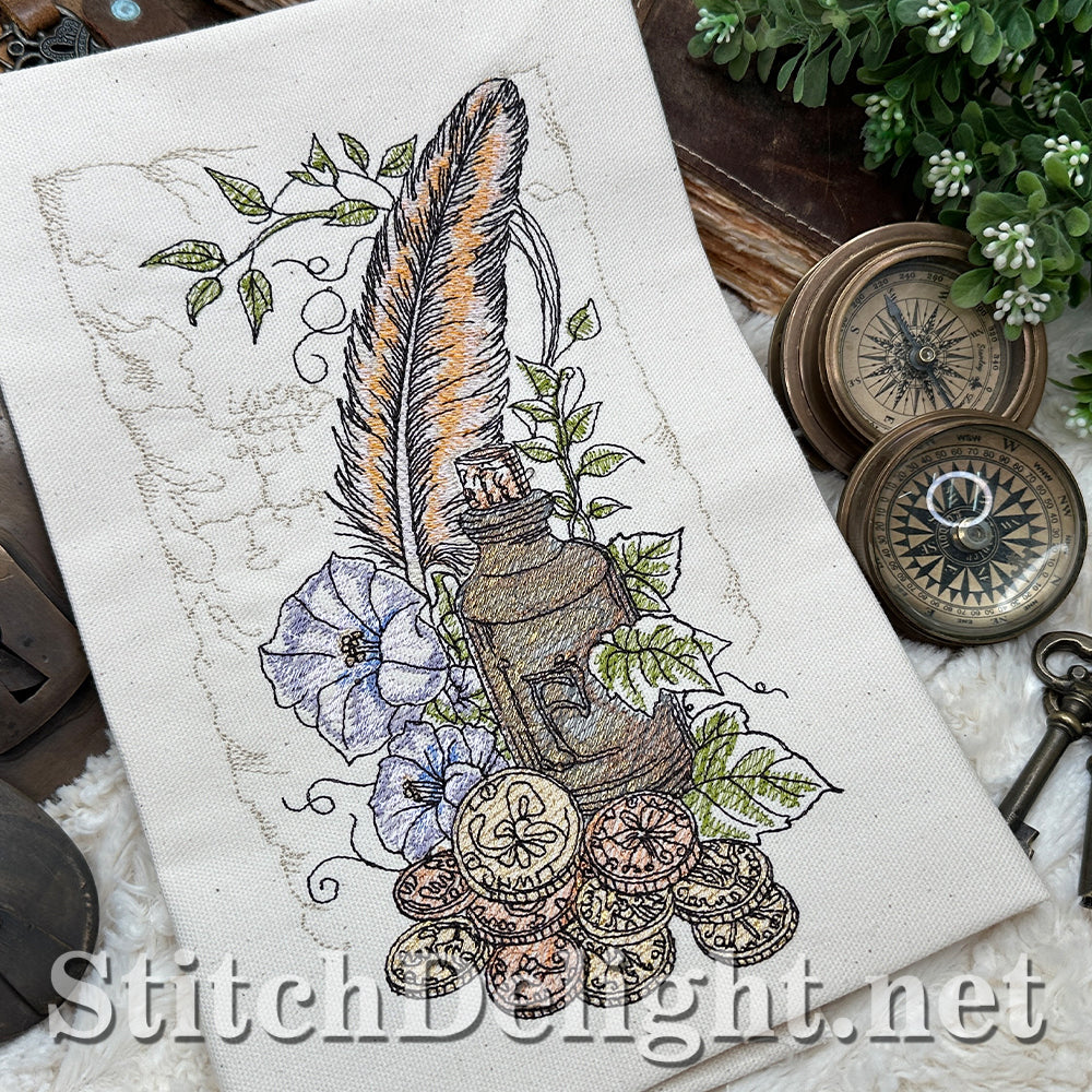 SDS4716 Timeless Treasure The Ink