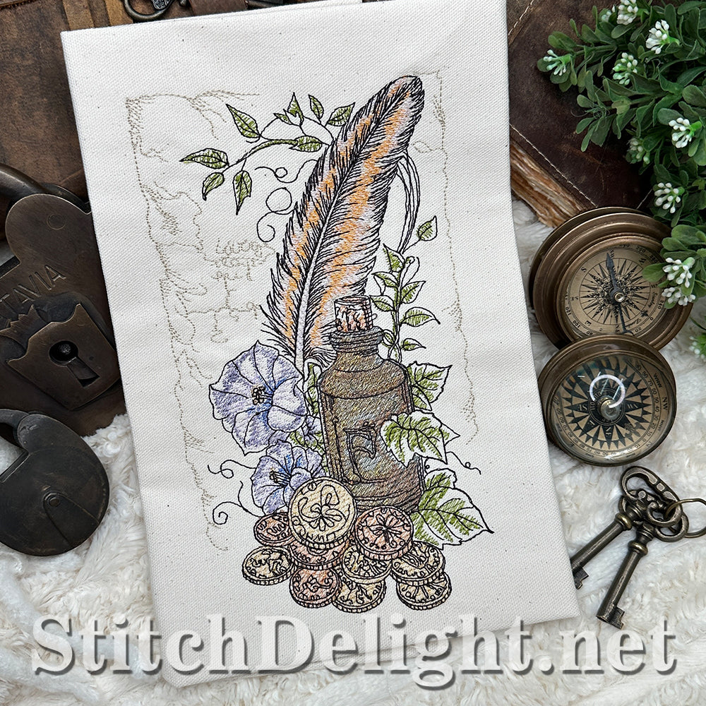 SDS4716 Timeless Treasure The Ink