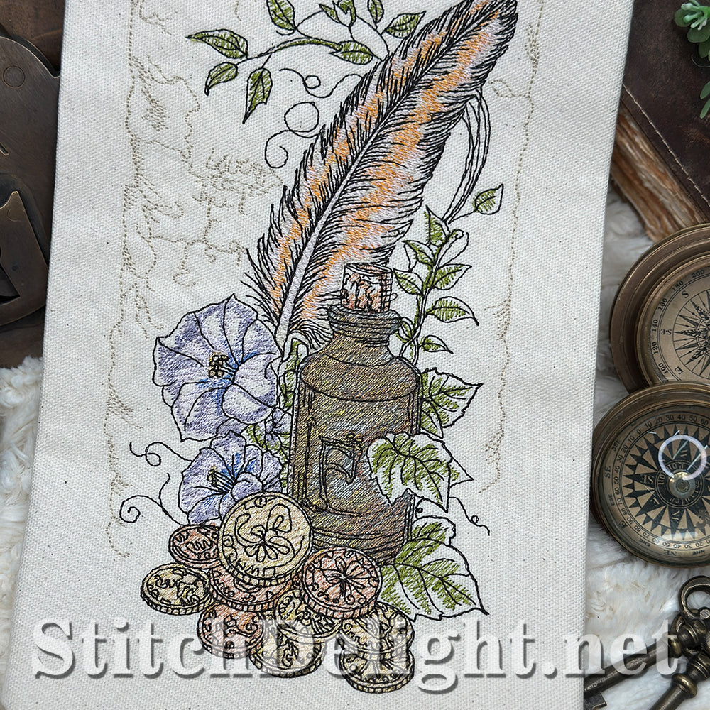 SDS4716 Timeless Treasure The Ink