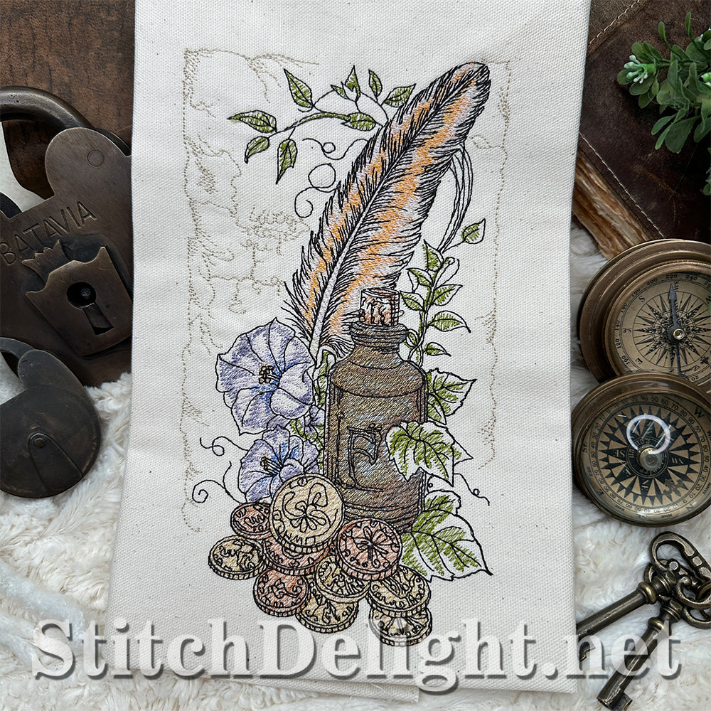SDS4716 Timeless Treasure The Ink