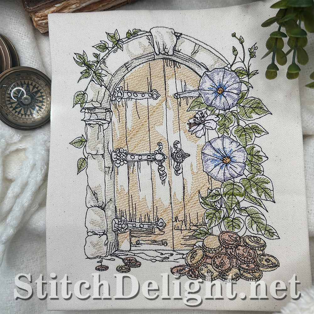 SDS4717 Timeless Treasure The Wooden Door