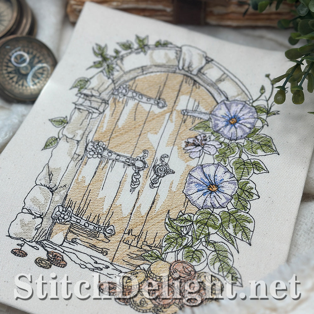 SDS4717 Timeless Treasure The Wooden Door