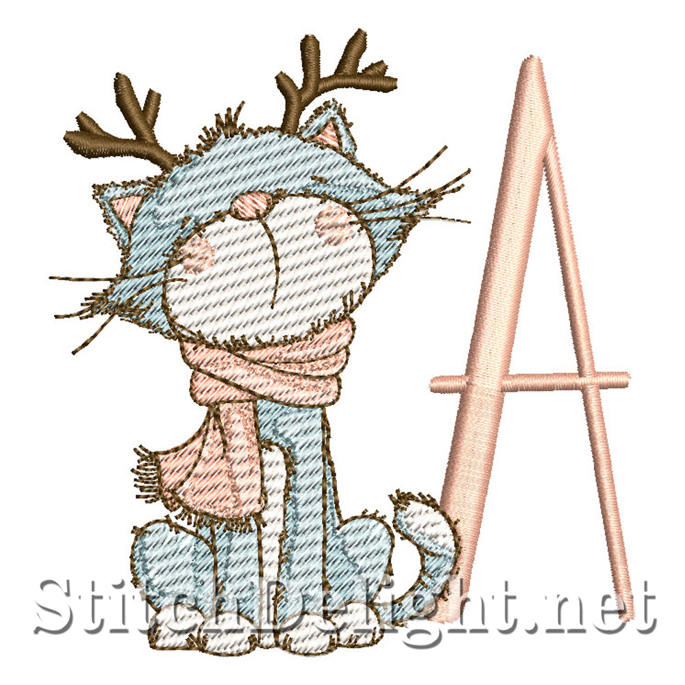 SDS4726 Purrfect Christmas Font A