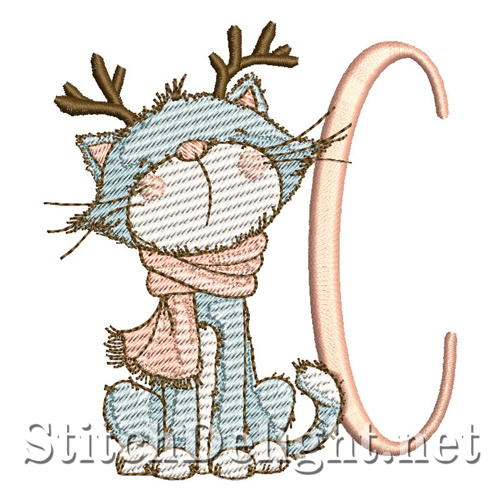 SDS4726 Purrfect Christmas Font C