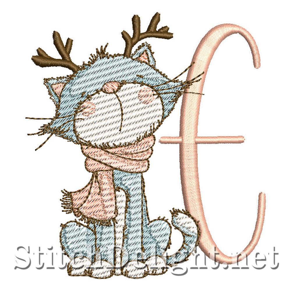 SDS4726 Purrfect Christmas Font E