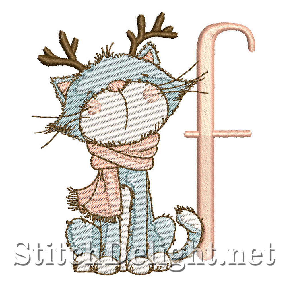 SDS4726 Purrfect Christmas Font F