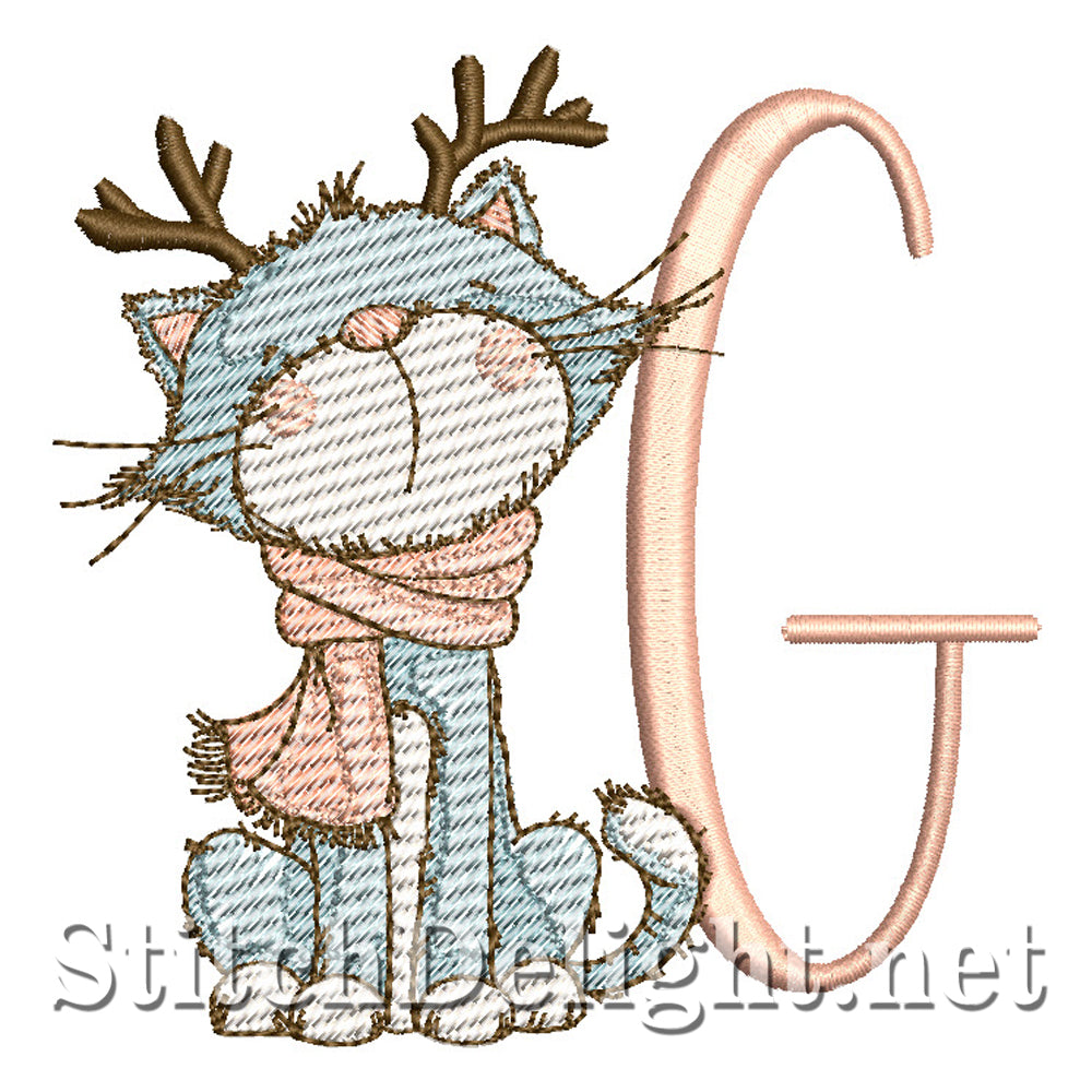 SDS4726 Purrfect Christmas Font G