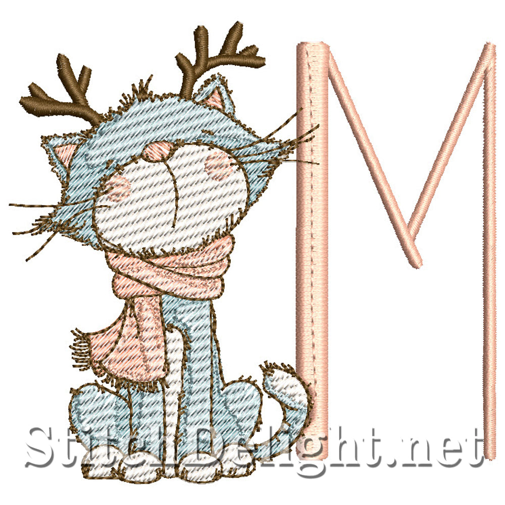 SDS4726 Purrfect Christmas Font M