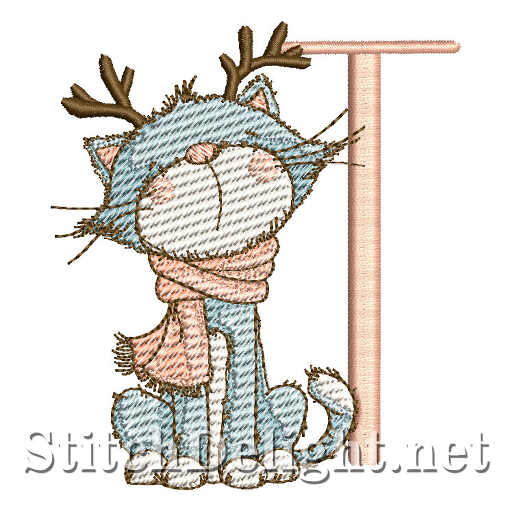 SDS4726 Purrfect Christmas Font T