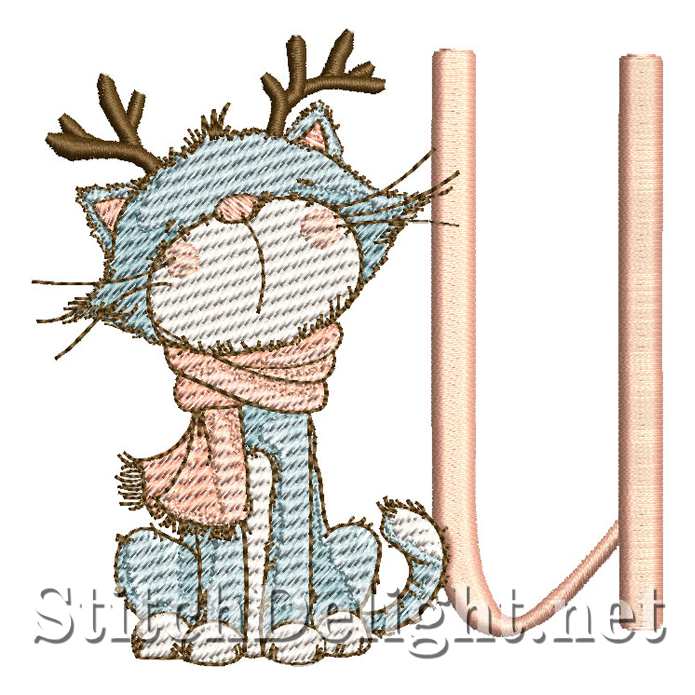 SDS4726 Purrfect Christmas Font U