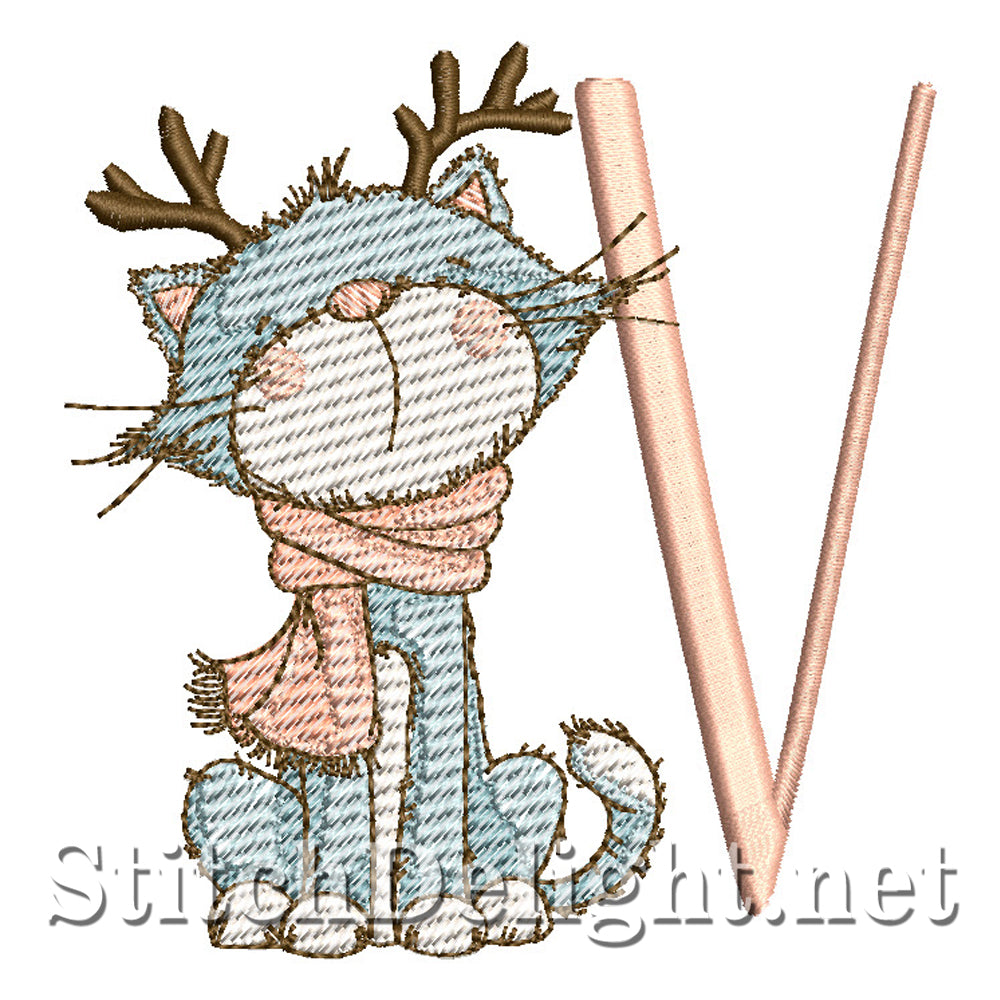 SDS4726 Purrfect Christmas Font V