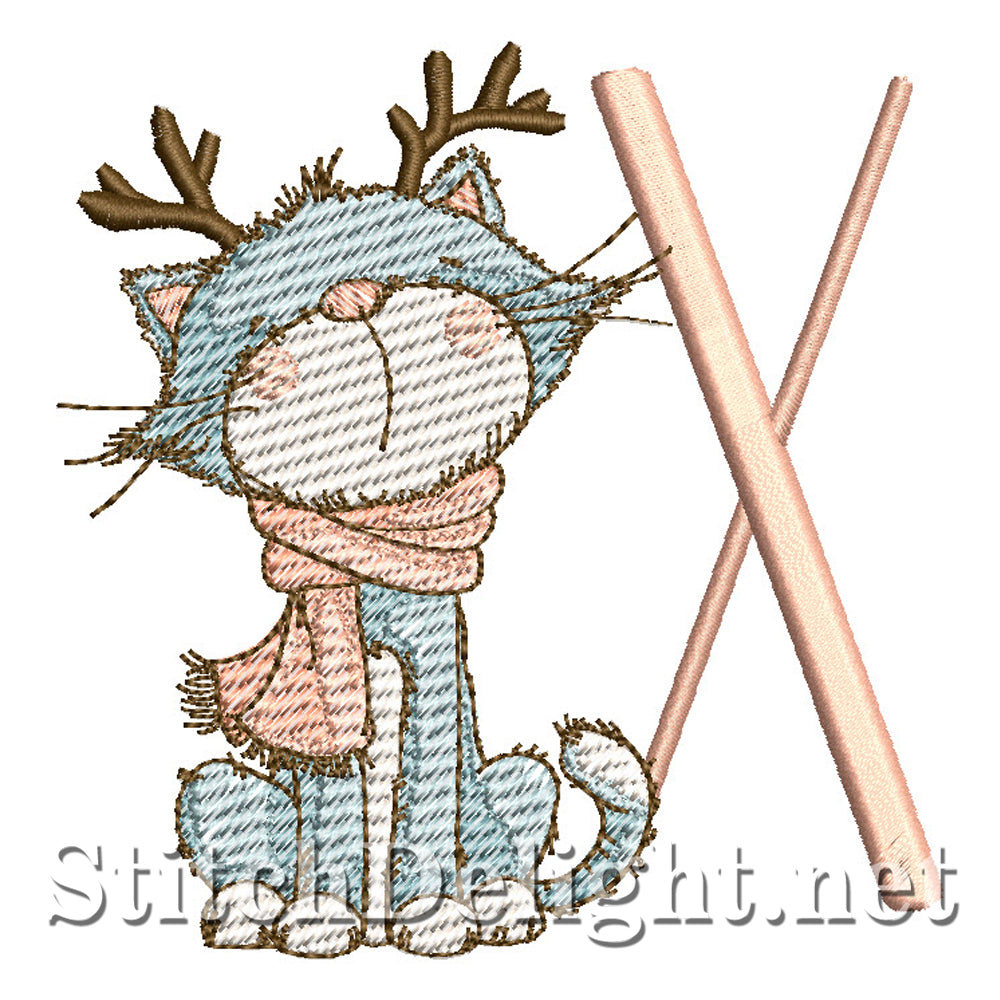 SDS4726 Purrfect Christmas Font X