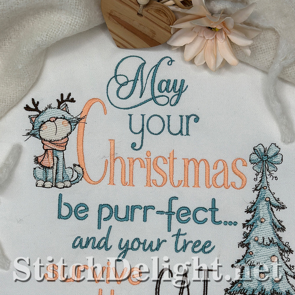 SDS4728 Purrfect Christmas