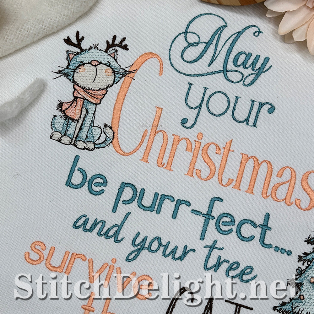 SDS4728 Purrfect Christmas