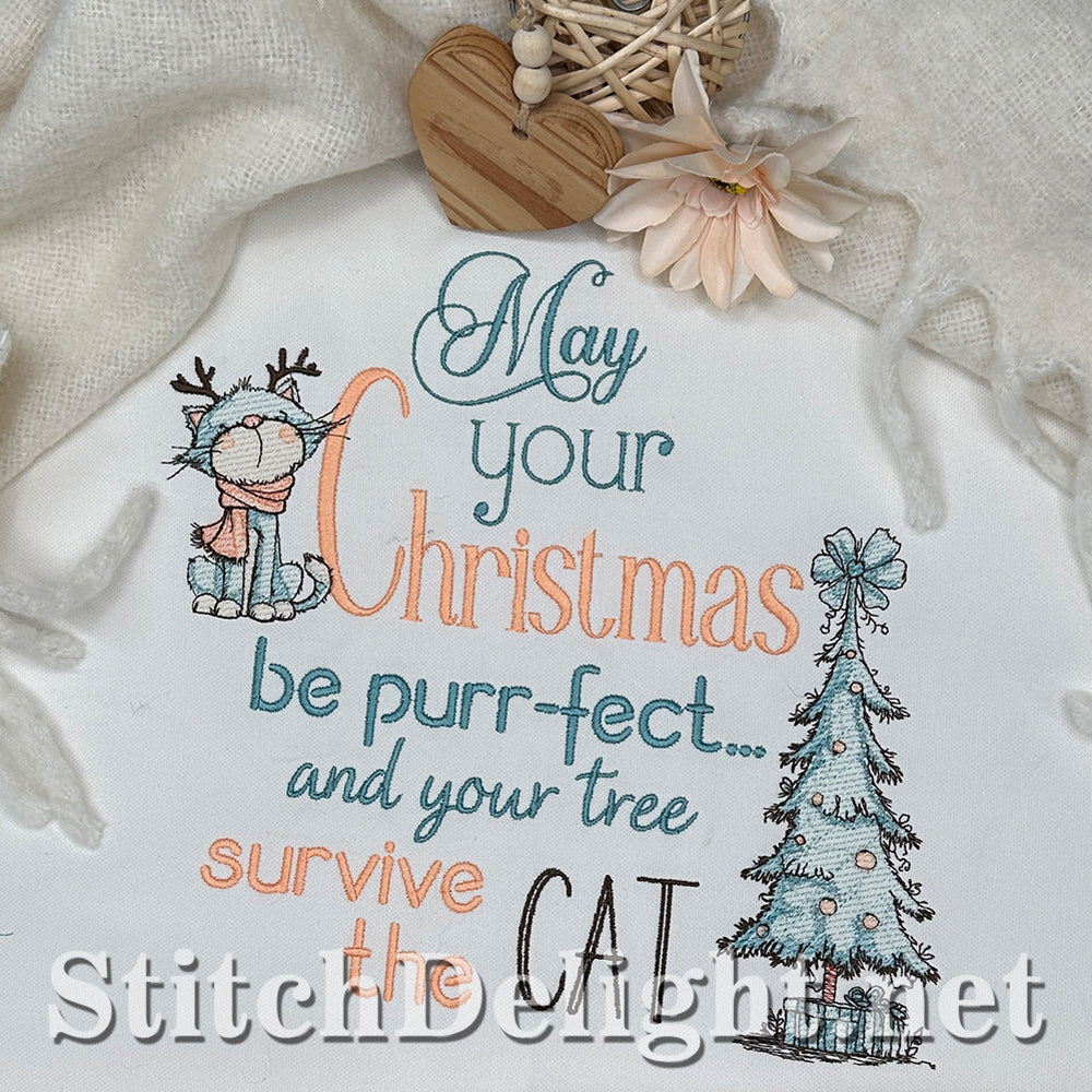 SDS4728 Purrfect Christmas