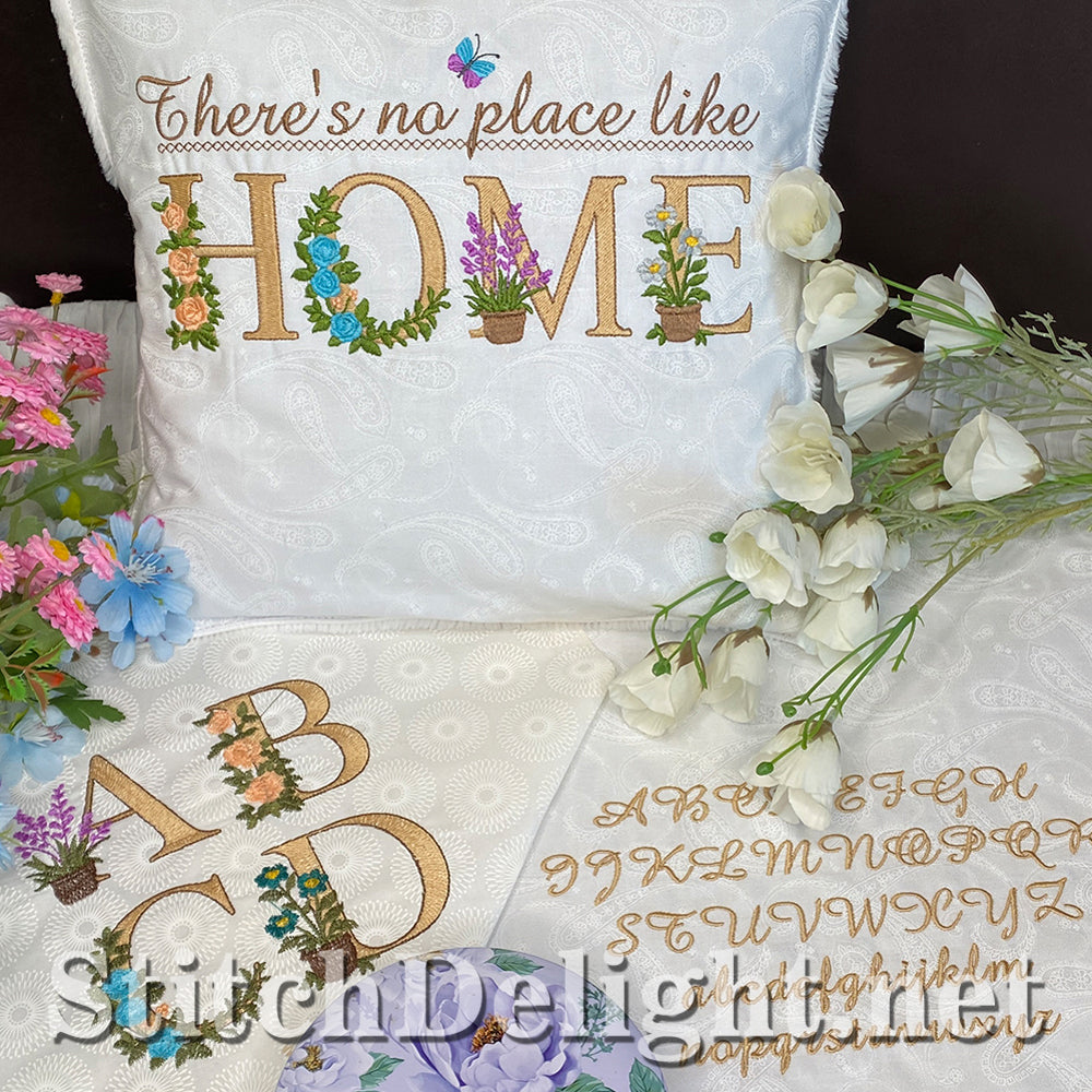 SDS4741 Flowery Wonder Font