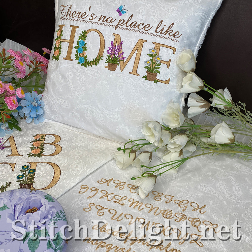 SDS4744 Flourish Font