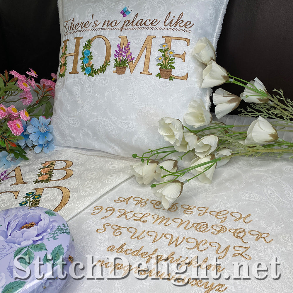 SDS4744 Flourish Font