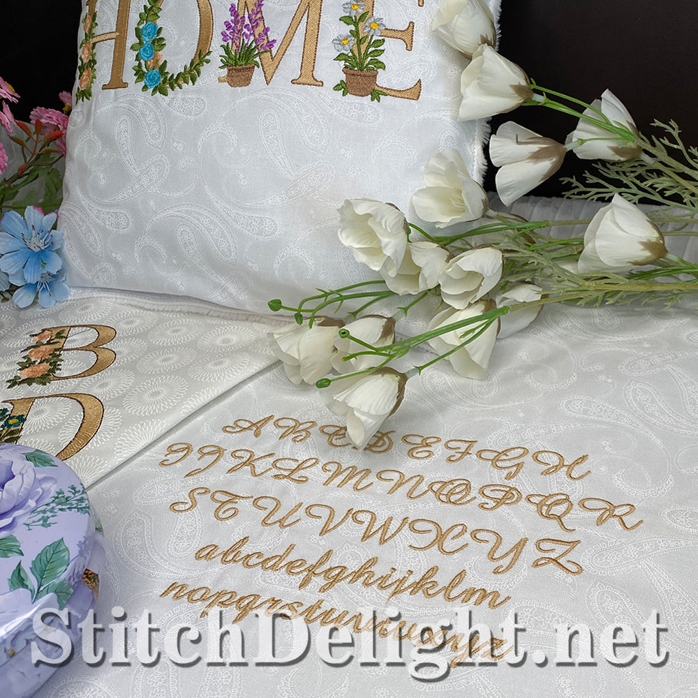 SDS4744 Flourish Font