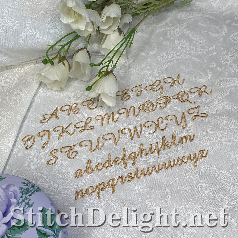 SDS4744 Flourish Font