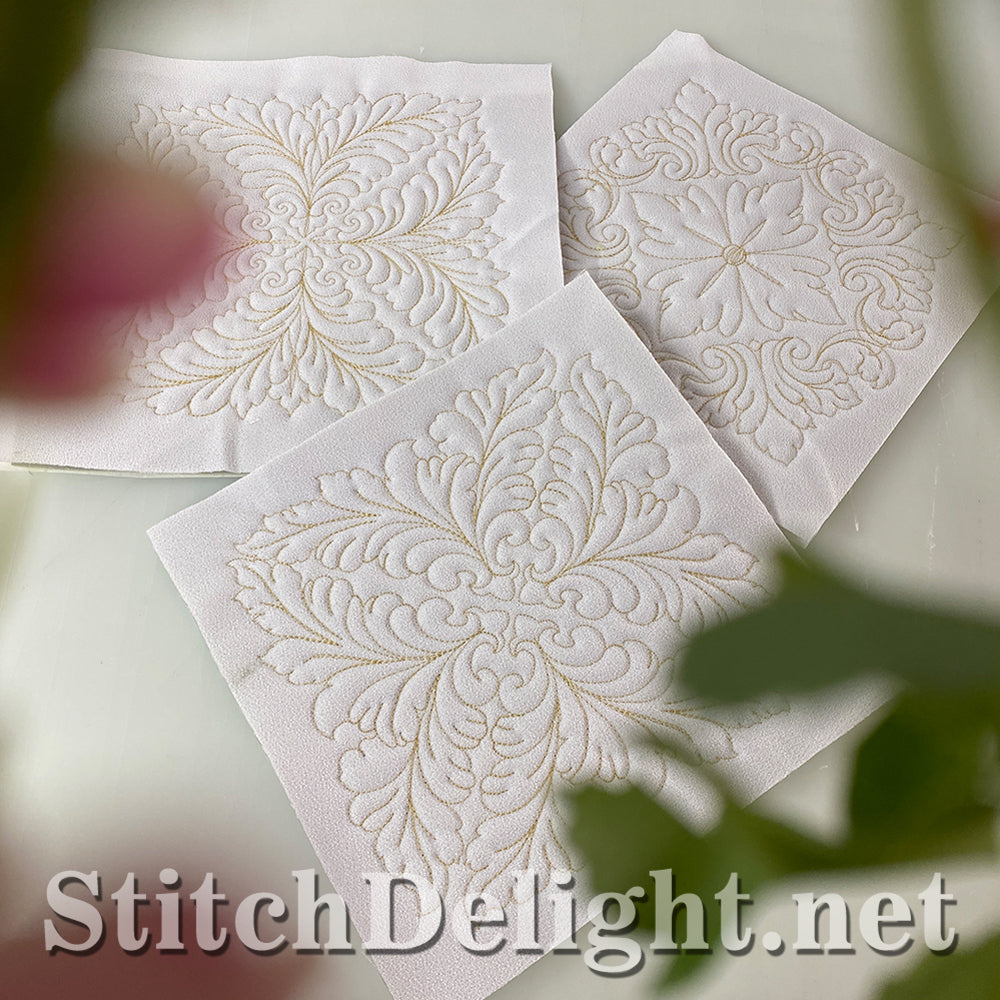SDS4783 Gilded Acanthus Quilting set