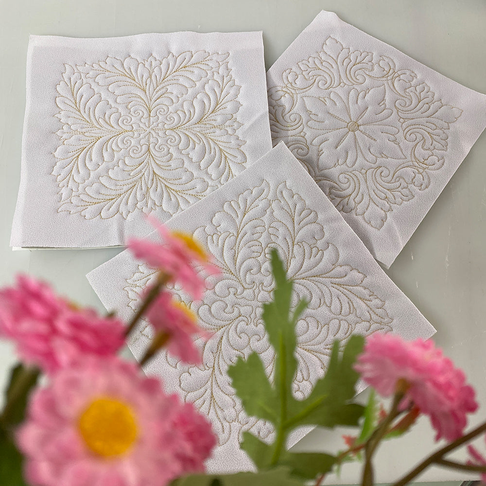 SDS4783 Gilded Acanthus Quilting set