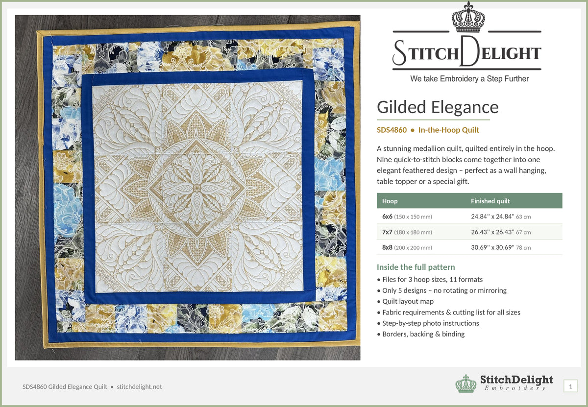 SDS4860 Gilded Elegance